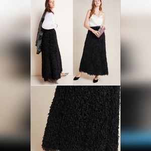 NEW Sunday in Brooklyn Chantal Feathered Skirt M